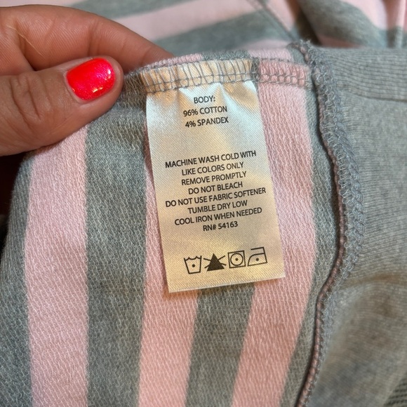 Calvin Klein Performance Pink Gray Striped Jacket Quick Dry Size Large - Picture 7 of 10